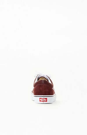Brown Old Skool Suede Shoes image number 3