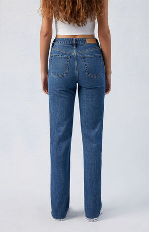 Two-Tone Millie Mid Rise '90s Boyfriend Jeans image number 5