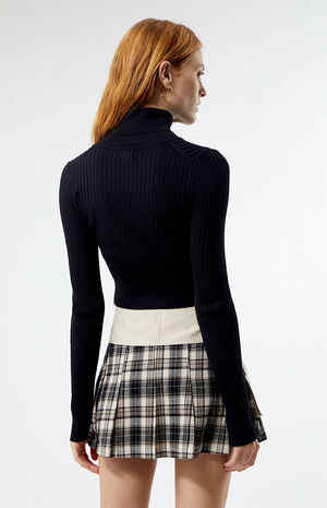 Cargo Plaid Mini Skirt image number 4