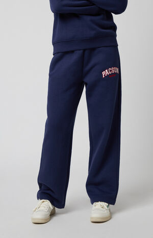 Chenille Embroidered Straight Leg Sweatpants image number 2