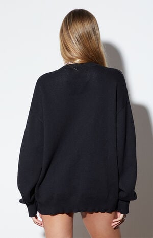 Lucky Girl Cherry Oversized Sweater image number 4