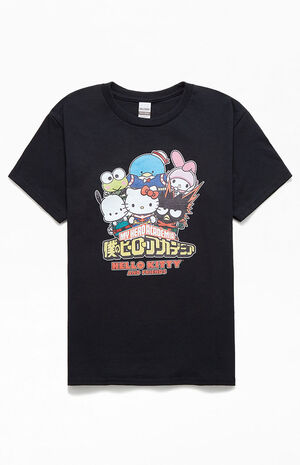Kids My Hero Academia x Hello Kitty And Friends T-Shirt image number 1