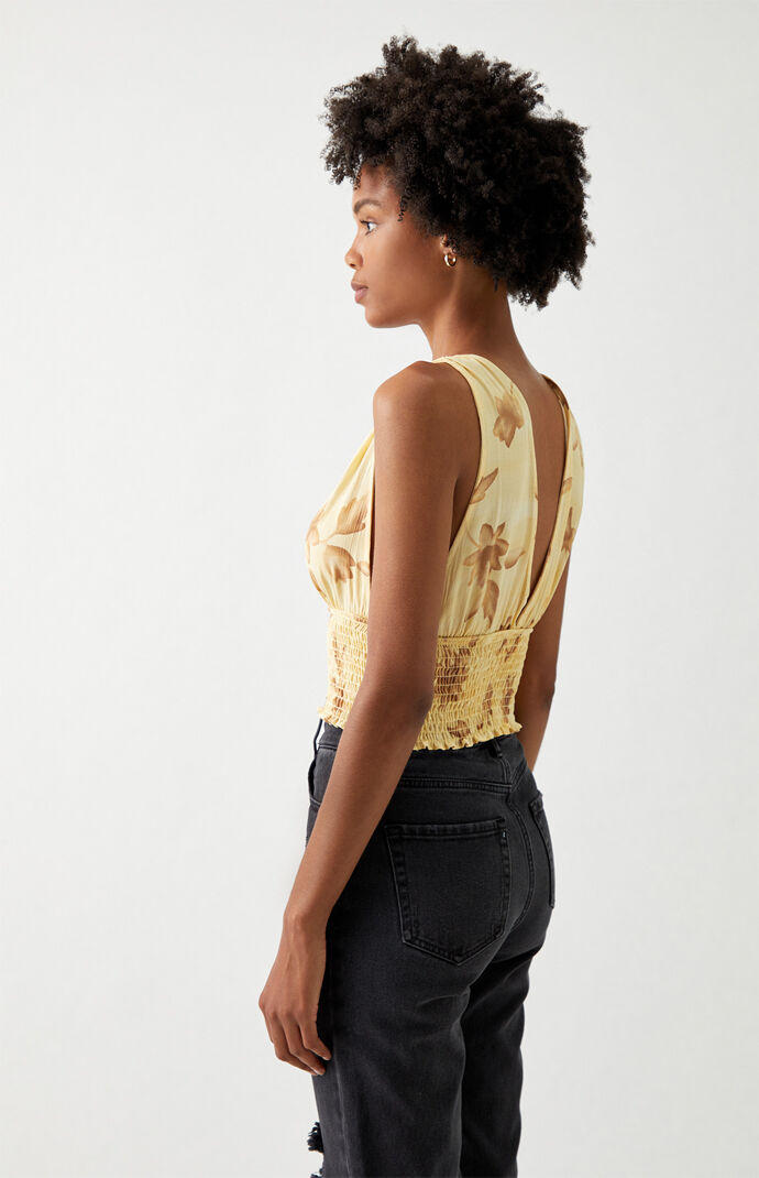 Eco Smocked Waist Top