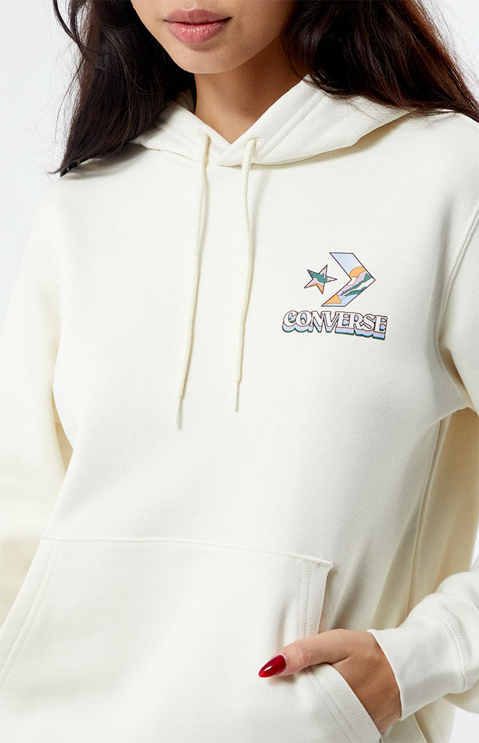 Pacsun paradise top chaos art hoodie