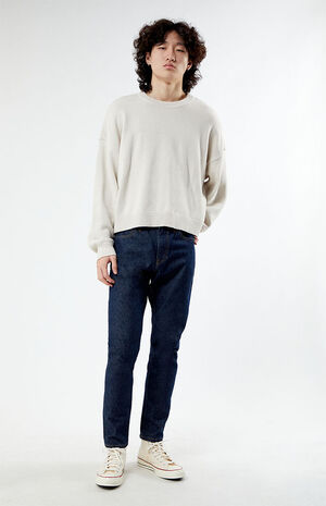 Oatmeal Cropped Sweater image number 3