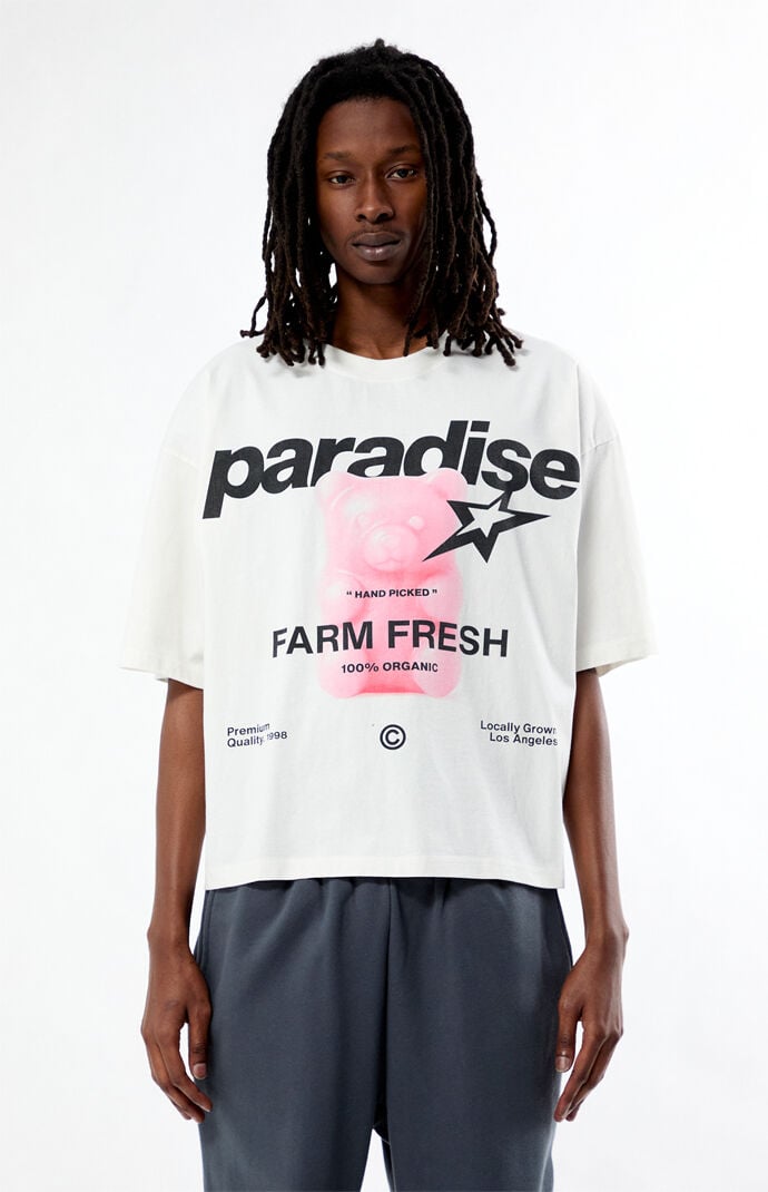 Pacsun Paradise Cropped Boxy T-Shirt