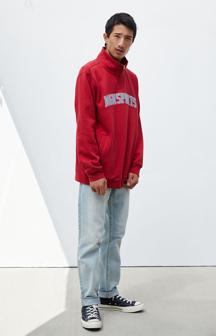 High Spirits Half Zip Fleece Pullover