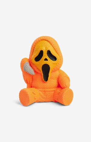 Ghost Face Pumpkin Orange 264 Knit Series Vinyl Figure image number 1