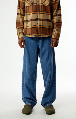 G20 Medium Blue Baggy Jeans image number 2