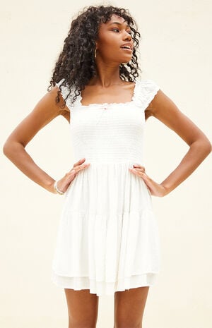 Emily Ruched Babydoll Dress image number 2