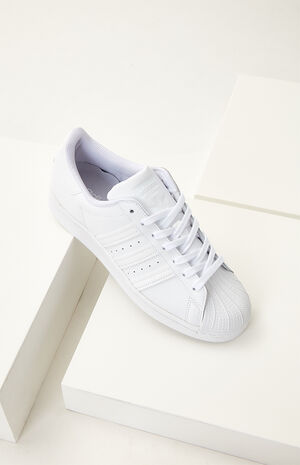 adidas White Superstar | PacSun