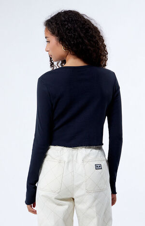 Flaming Graffiti Long Sleeve T-Shirt image number 4