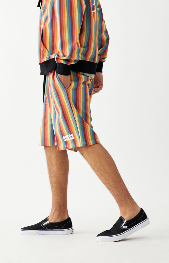 x FriendsWithYou Striped Shorts