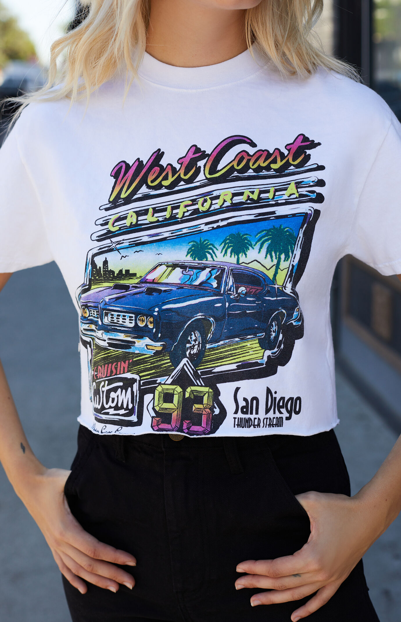 the west coast t shirt north face