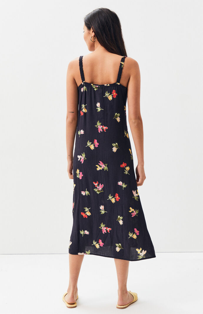 billabong sweet edges midi dress