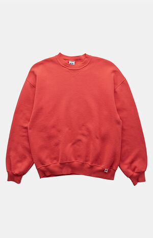 Red '90s Russell Crew Neck Sweatshirt image number 1