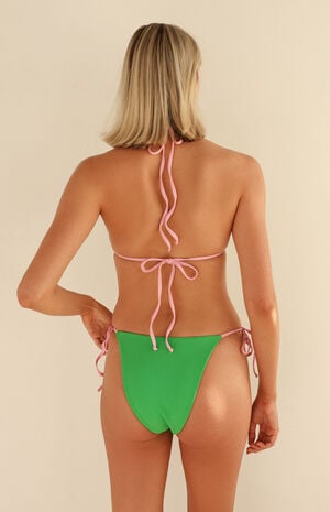 Mia Tie Side Cheeky Bikini Bottom image number 3