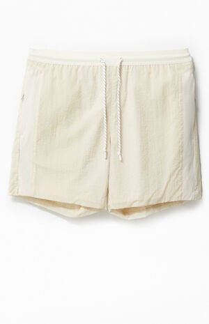 Active Tan Performance Nylon Flight Shorts image number 1