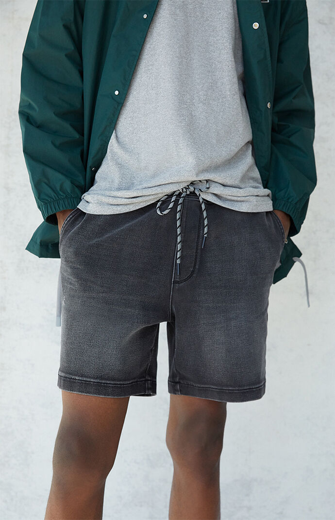 Josiah Knit Denim Volley Shorts