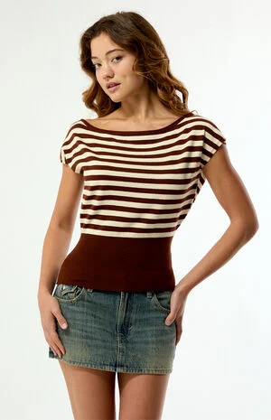 Eva Short Sleeve Sweater T-Shirt image number 2