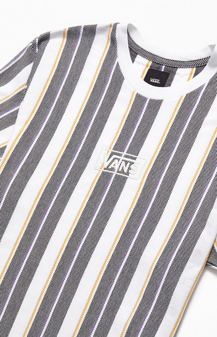 vans maxwell striped t shirt