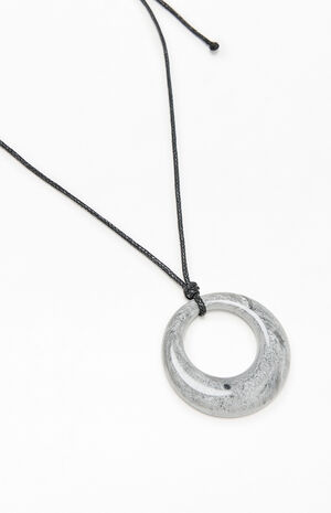 Silver Rope Necklace image number 2