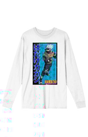 Naruto Classic Kakashi Anime Long Sleeve T-Shirt image number 1
