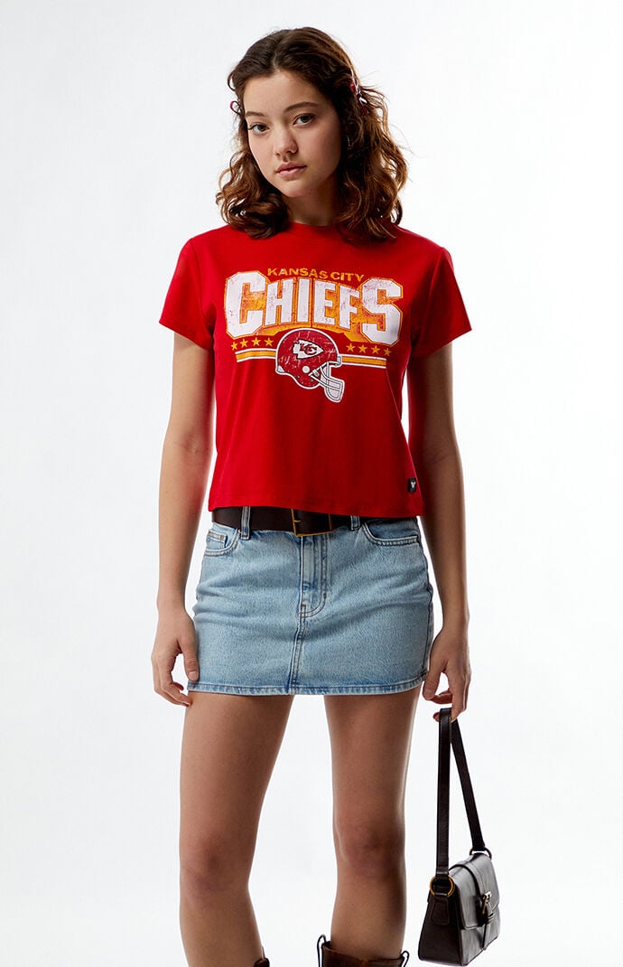 WILD COLLECTIVE NFL Wild Collective x PacSun Kansas City Chiefs Mini T-Shirt WILD COLLECTIVE NFL Wild Collective x PacSun Kansas City Chiefs Mini T-Shirt