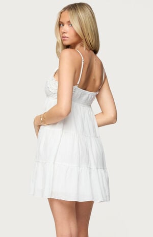 Bianca Ruffle Tiered Babydoll Dress image number 3