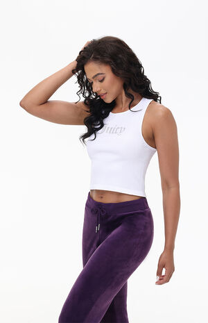 Small Bling High Neck Crop Top image number 2