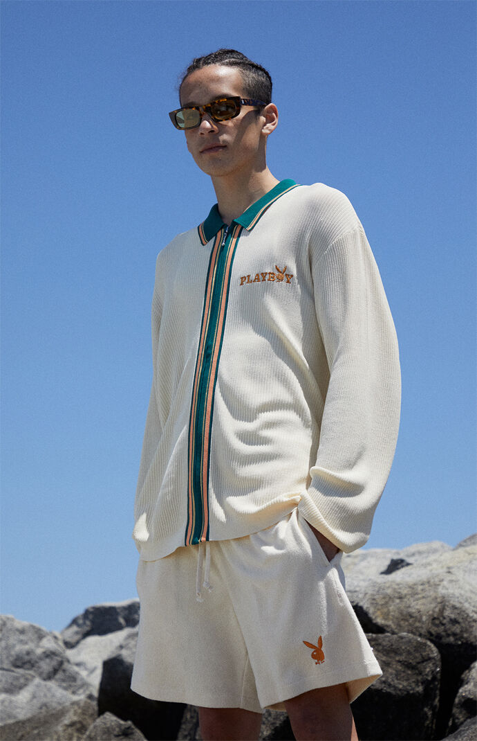 Playboy zip hotsell up sweater