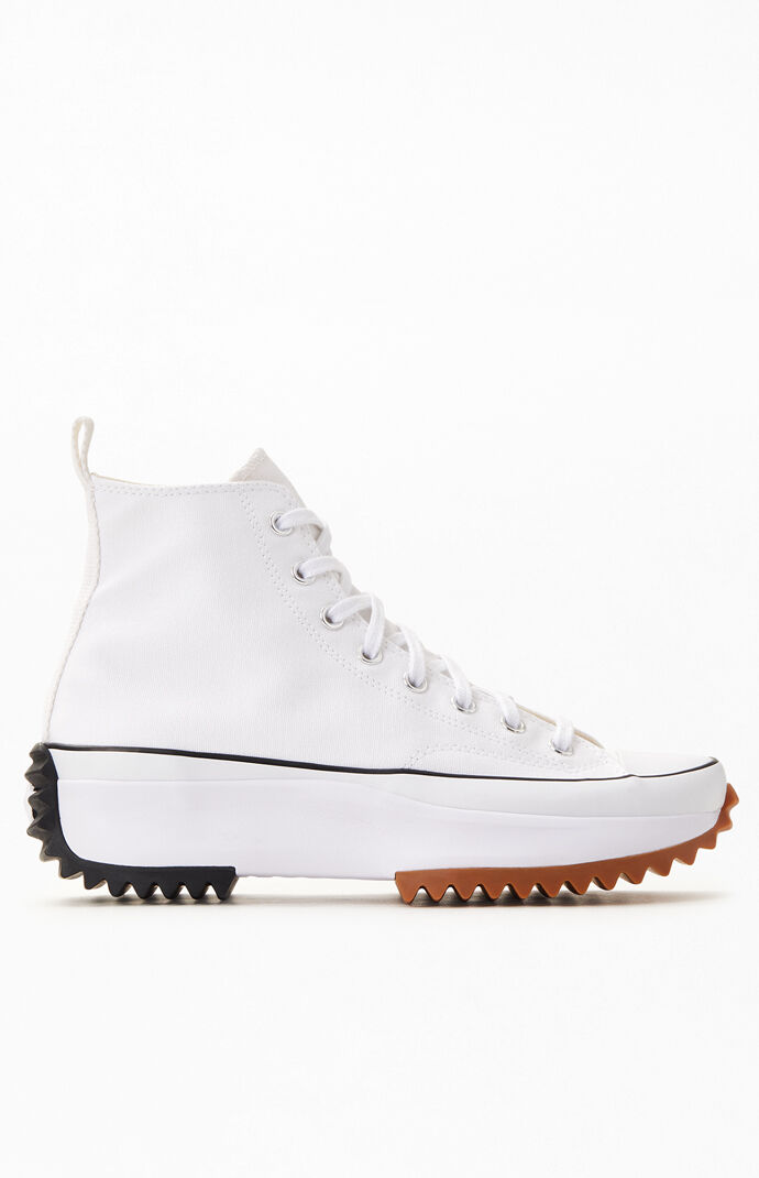 White Run Star Hike High Top Shoes