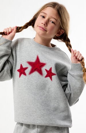 Star Applique Crew Neck Sweatshirt&nbsp; image number 4
