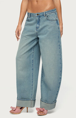 Kella Low Rise Baggy Jeans image number 2
