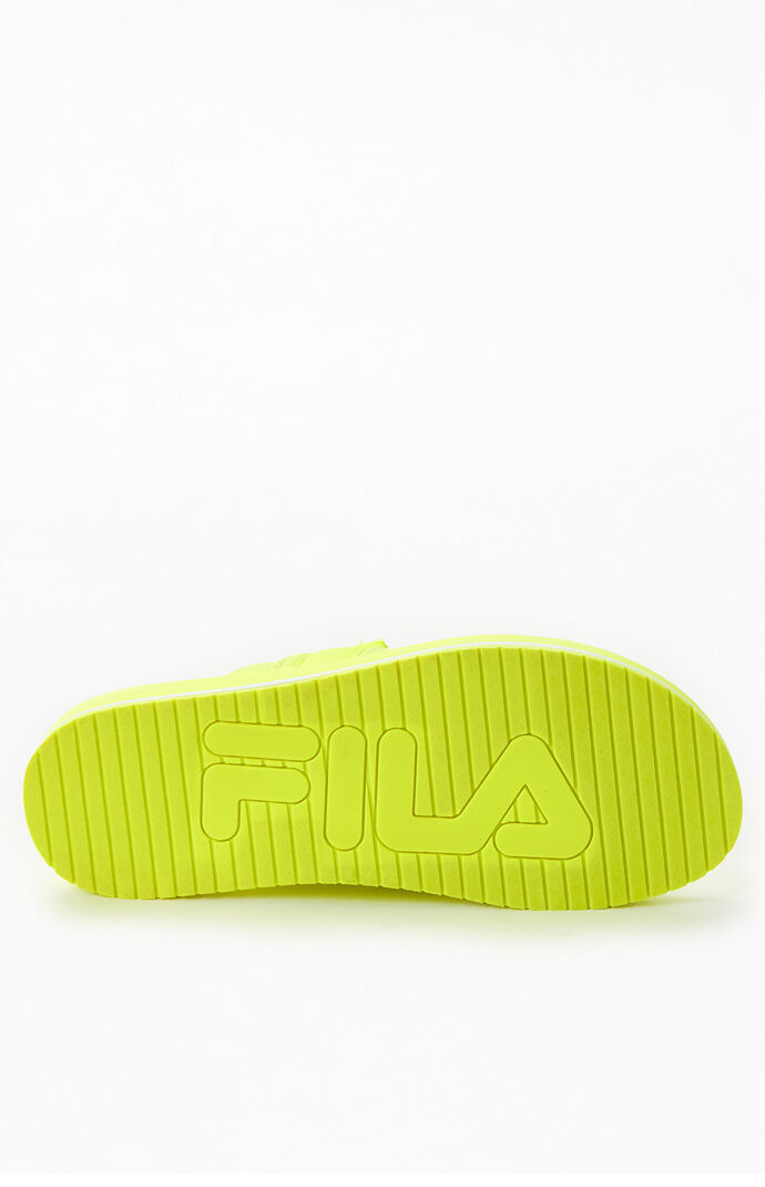 Neon Utility Slide Sandals