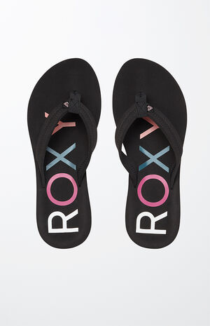 Women's Black Vista Sandals image number 3