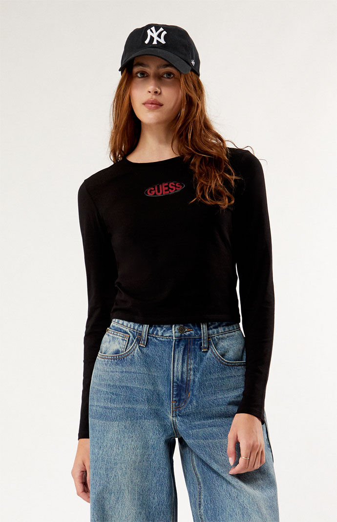 Guess long sleeve pacsun hot sale