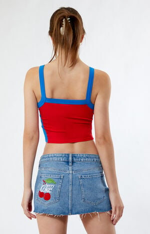 By PacSun Cherry Coke Colorblock Tank Top image number 3