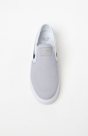 Canvas Zoom Stefan Janoski Slip-On Shoes image number 4