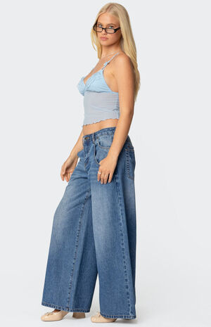 Berkley Sheer Mesh Lacey Top image number 3