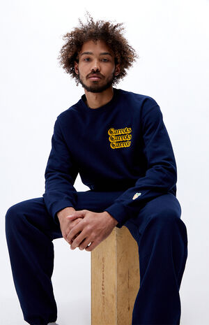 Stacked Wordmark Crew Neck Sweatshirt image number 1