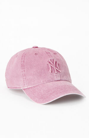 NY Yankees Misty Pink Dad Hat image number 1
