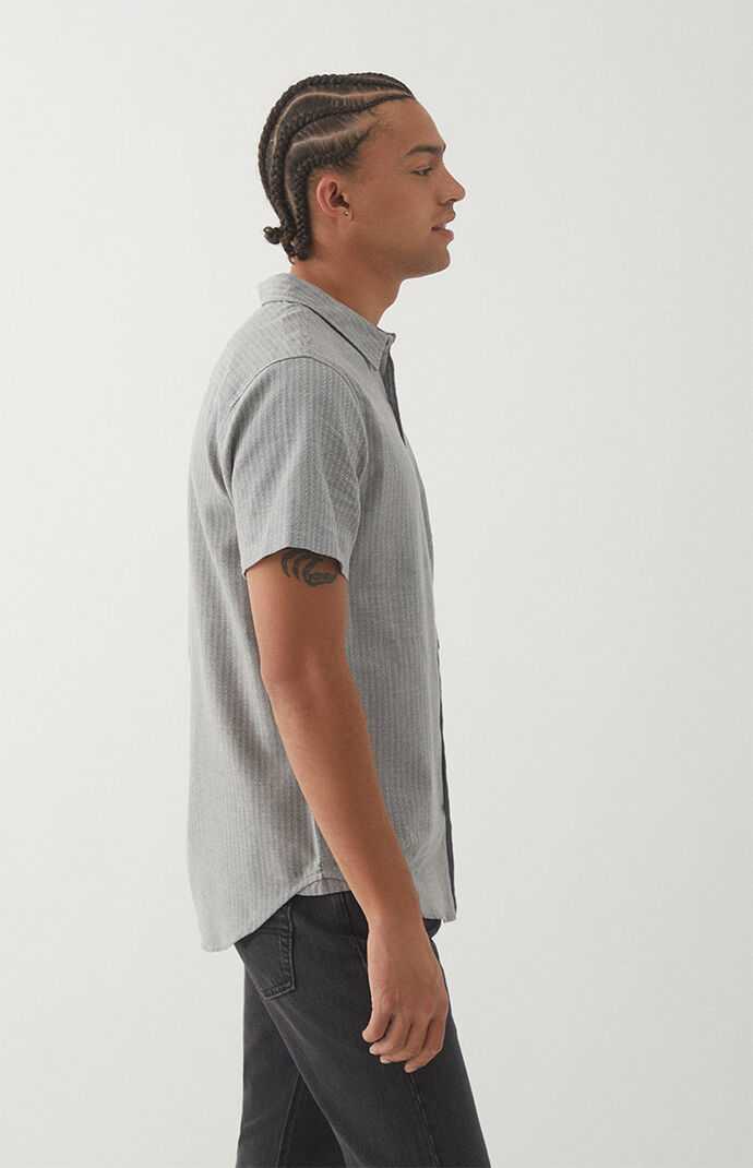 Gabriel Jacquard Woven Camp Shirt