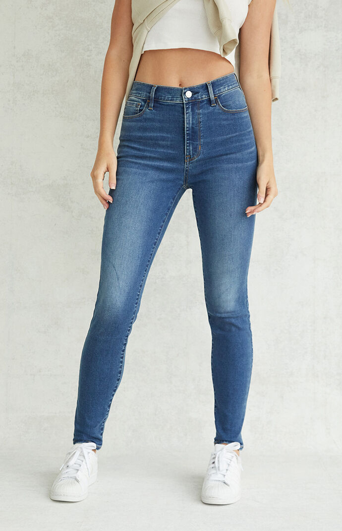 Pacsun double wash high rise jeggings shop