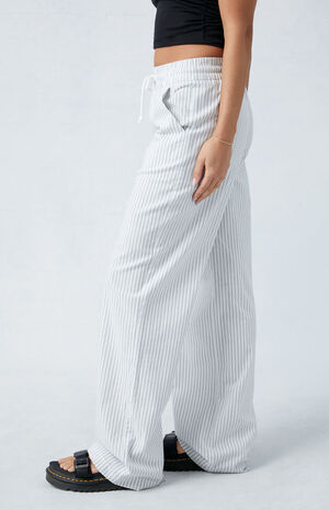 Striped Pull-On Pants image number 3