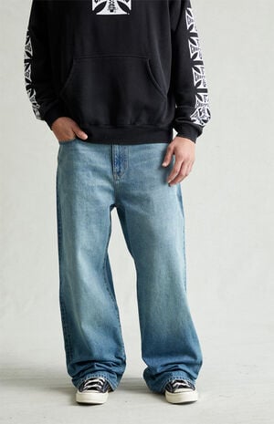 Blake Extreme Baggy Jeans Medium Blue Tinted image number 2