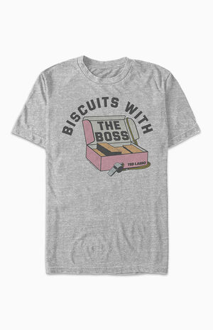 Ted Lasso Biscuits With The Boss T-Shirt image number 1