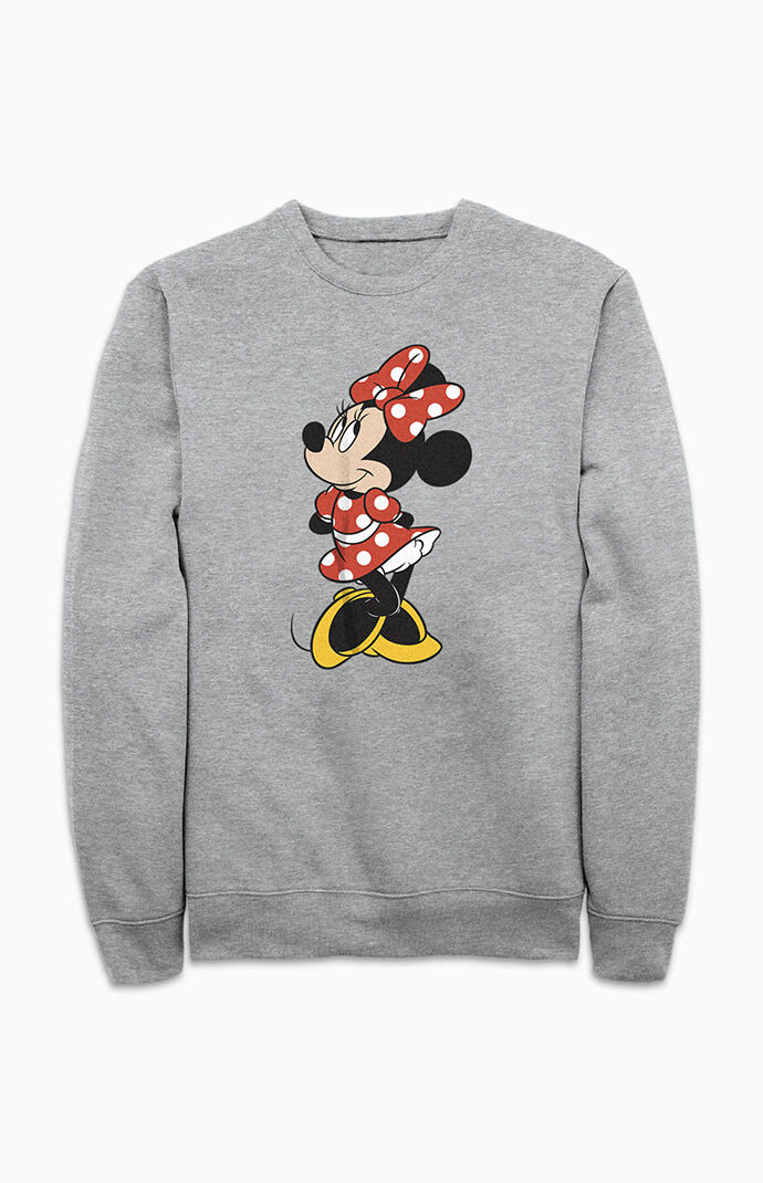 Minnie mouse 2024 crew neck sweater