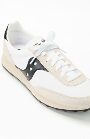White & Black Trainer 80 Sneakers image number 6