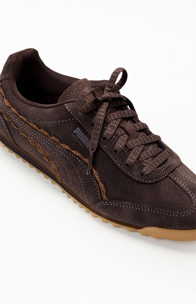 Puma Women's Brown Arizona Lace Sneakers